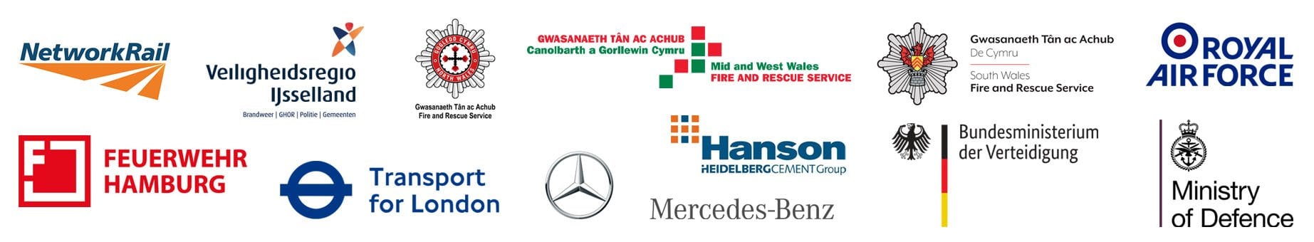 Who Ballyclare Works With Across the UK and Europe