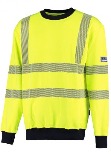 Men's Multi-Hazard Hi Vis Sweatshirt