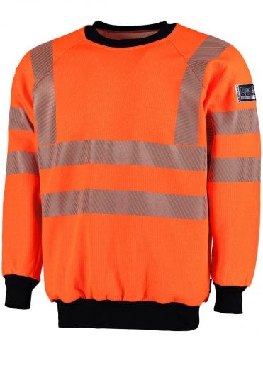 Men's Multi-Hazard Hi Vis Sweatshirt